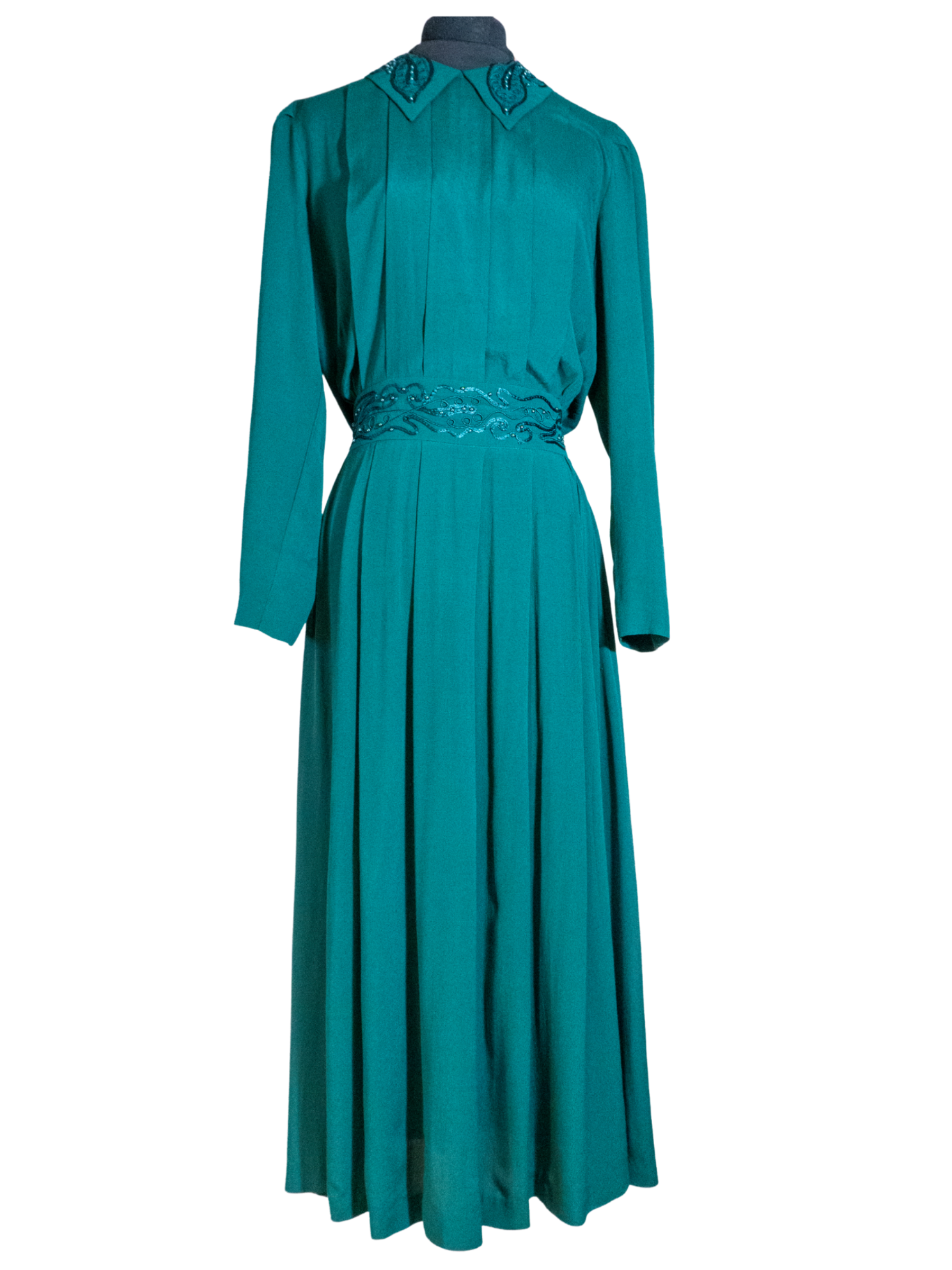 elena maxi dress Beaded & Pleated: Emerald Maxi Dress – Cybelle Elena