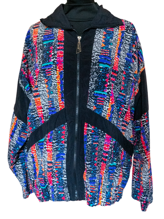 Pixel Velocity: 1980s Agros Dynamic Track Jacket
