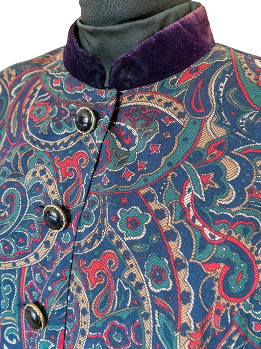The Velvet Caravan: 1980s Paisley Bolero