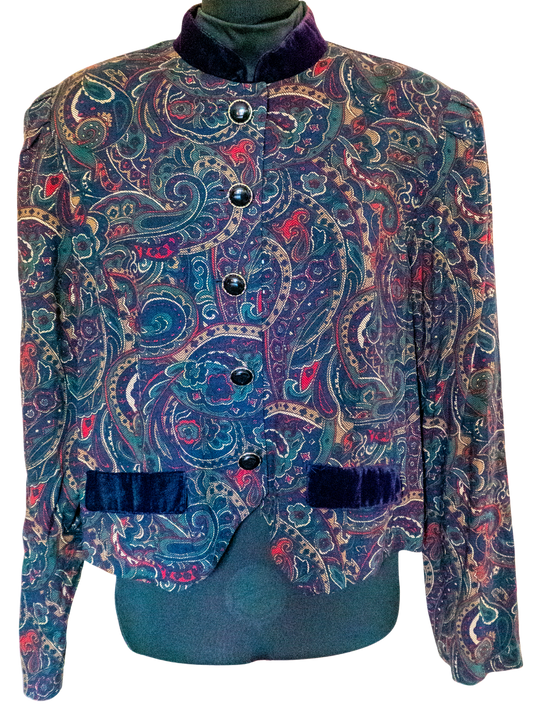 The Velvet Caravan: 1980s Paisley Bolero