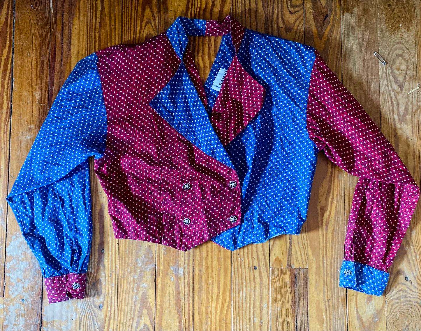 VINTAGE SWEETHEART OF THE RODEO WESTERN SHIRT