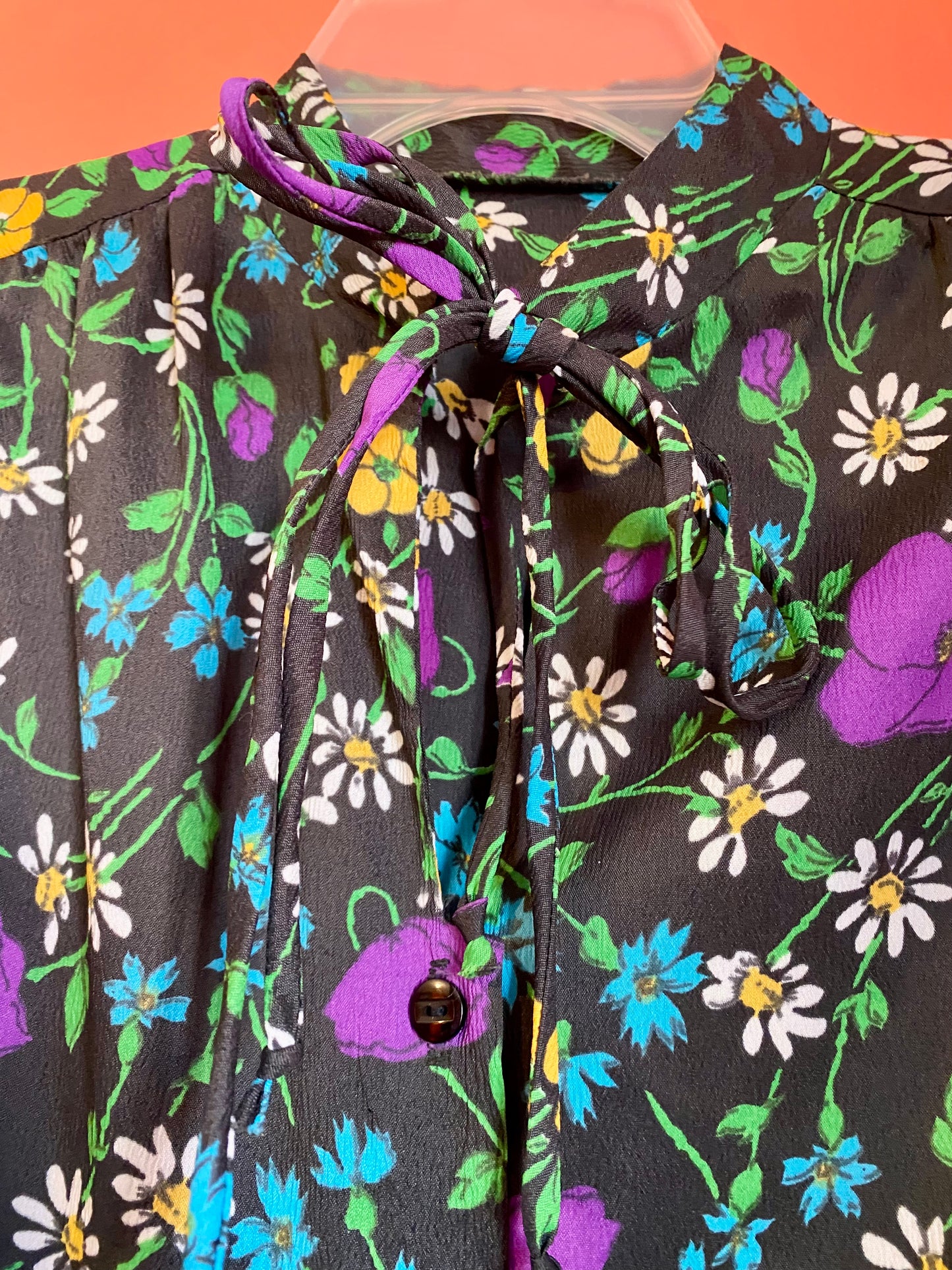 VINTAGE HIPPIE DIPPY TRIPPY BLOUSE