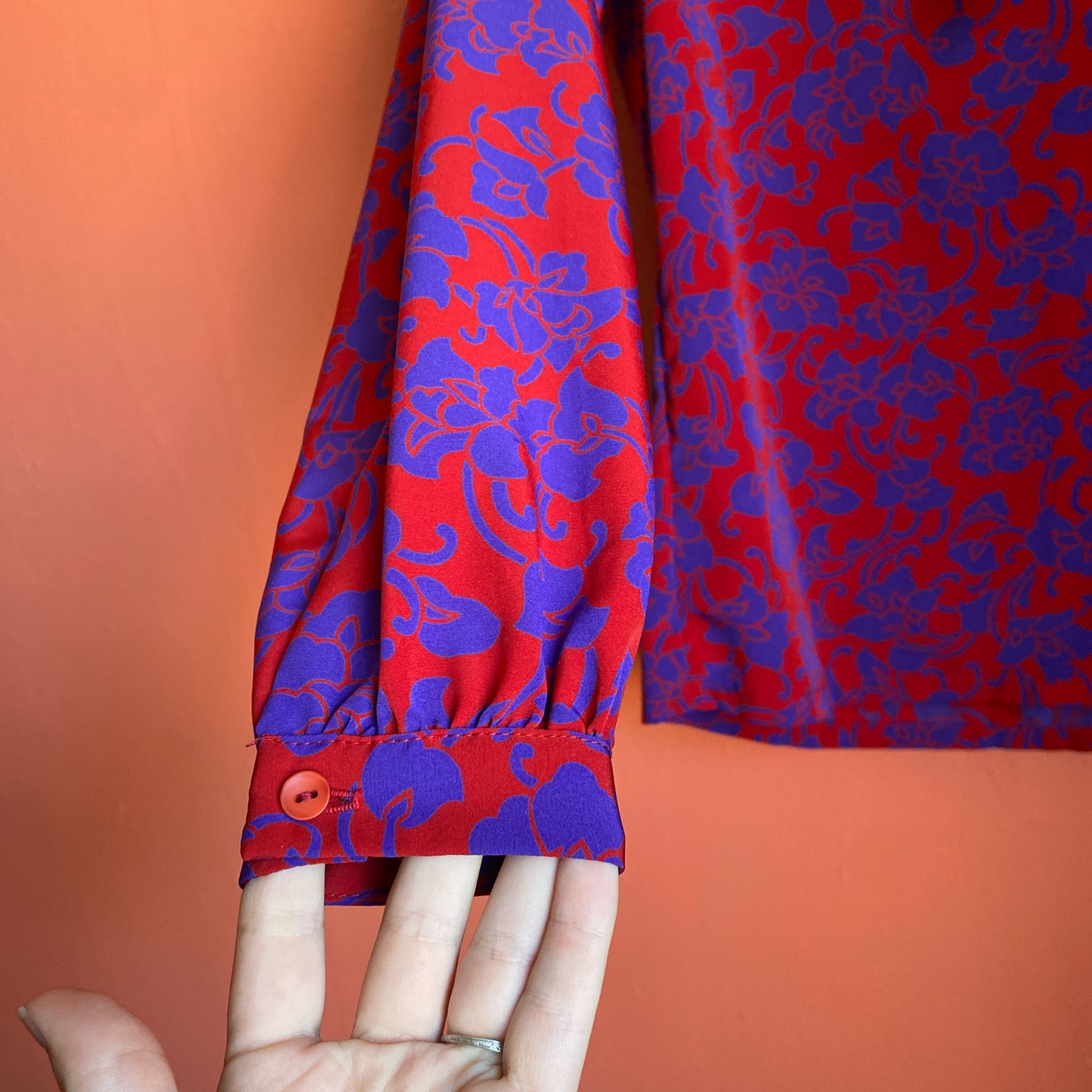 VINTAGE PENDLETON FLOWER POWER BLOUSE