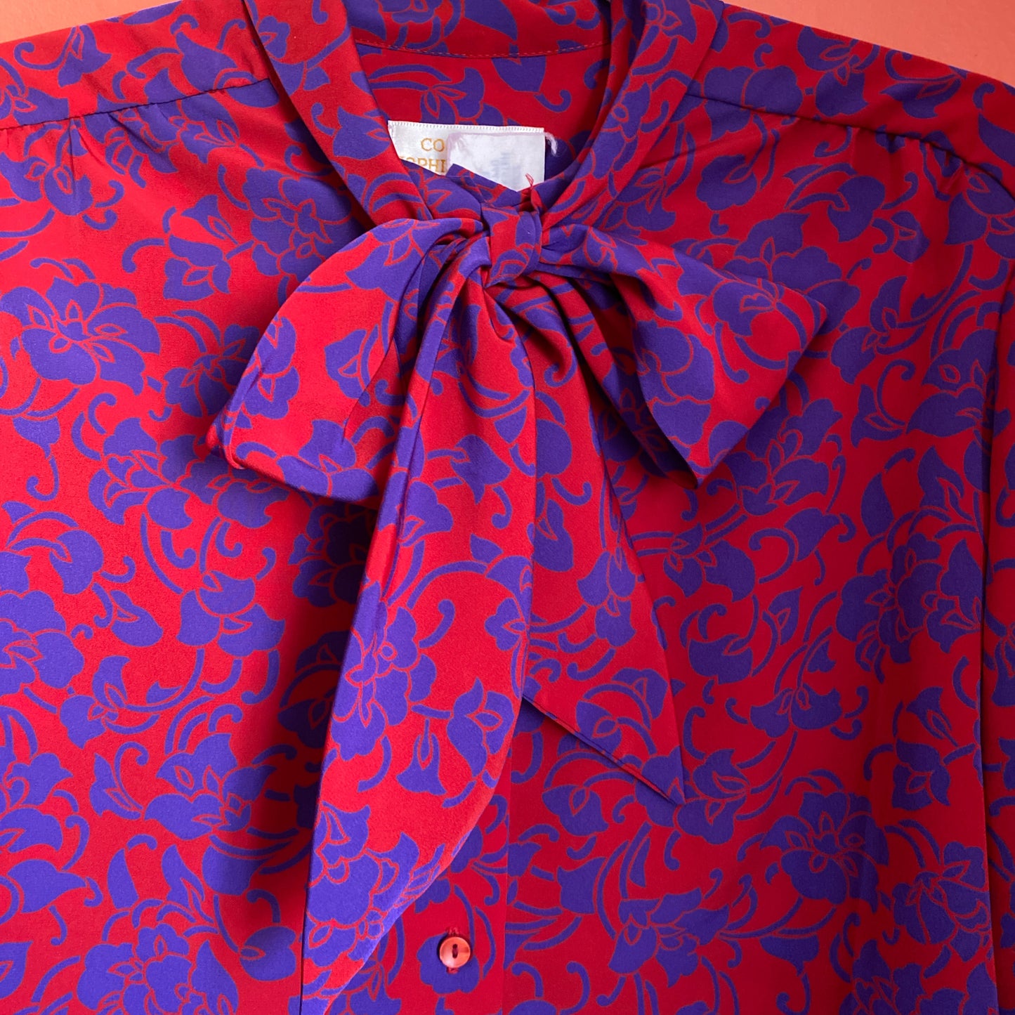 VINTAGE PENDLETON FLOWER POWER BLOUSE