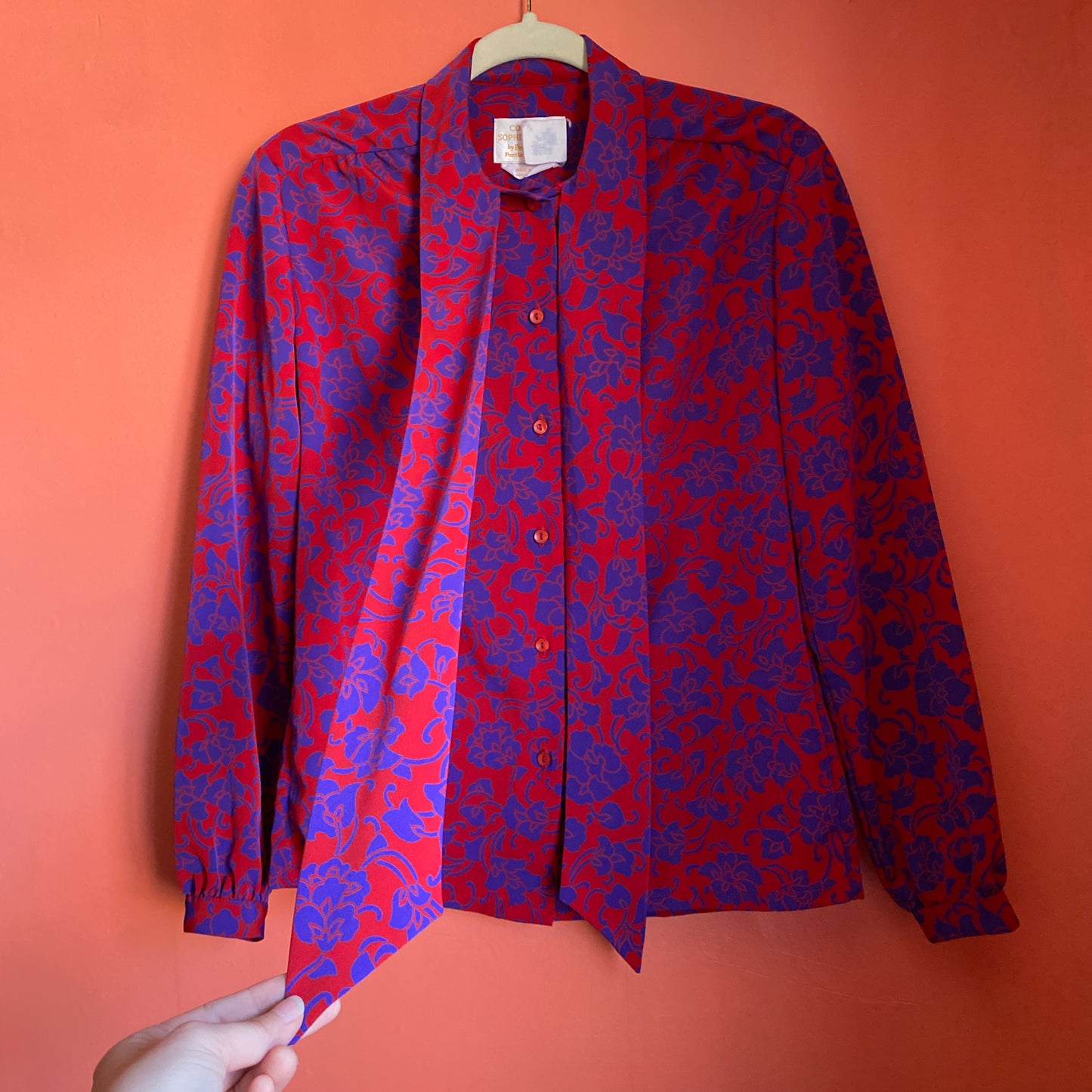 VINTAGE PENDLETON FLOWER POWER BLOUSE