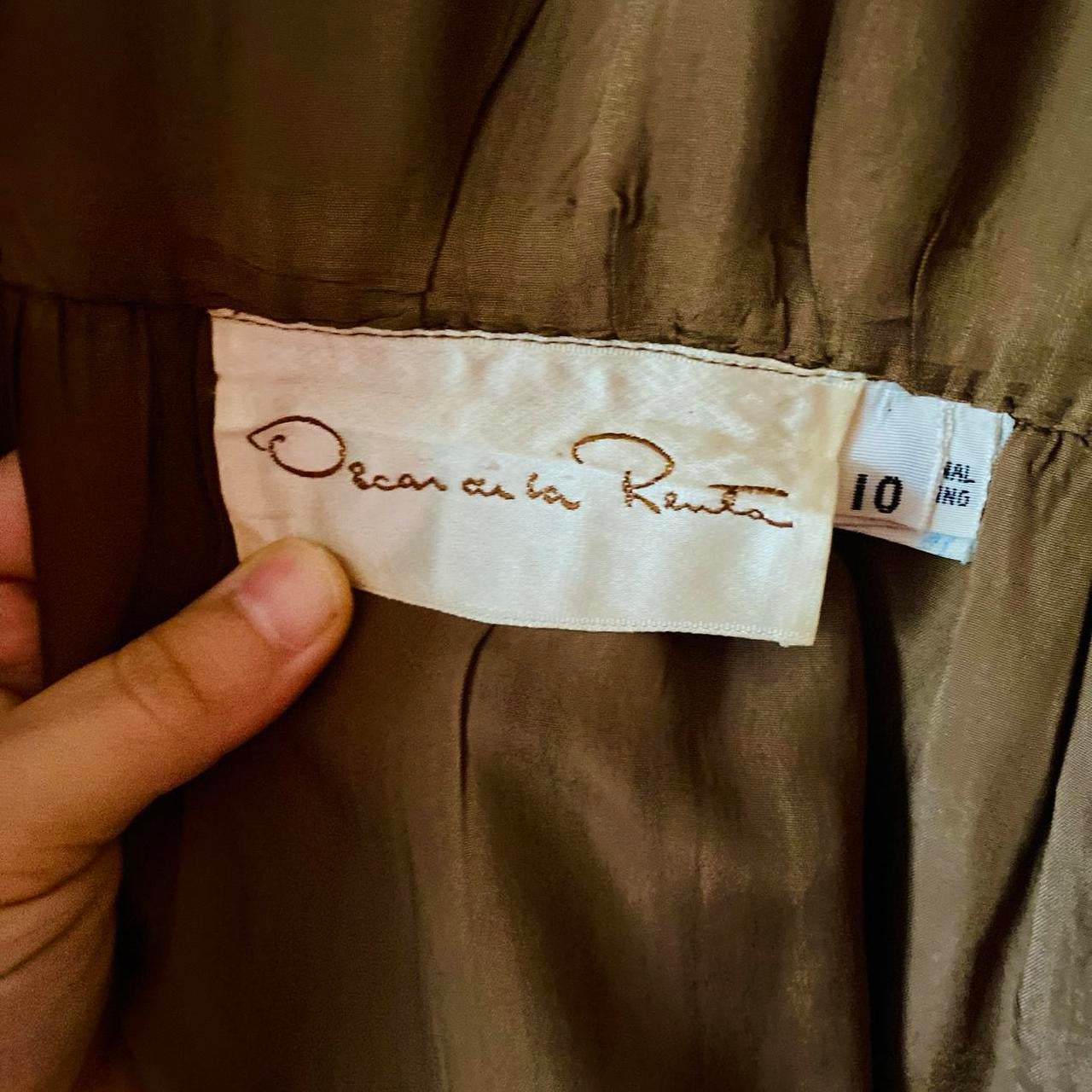 VINTAGE OSCAR DE LA RENTA WIGGLE DRESS