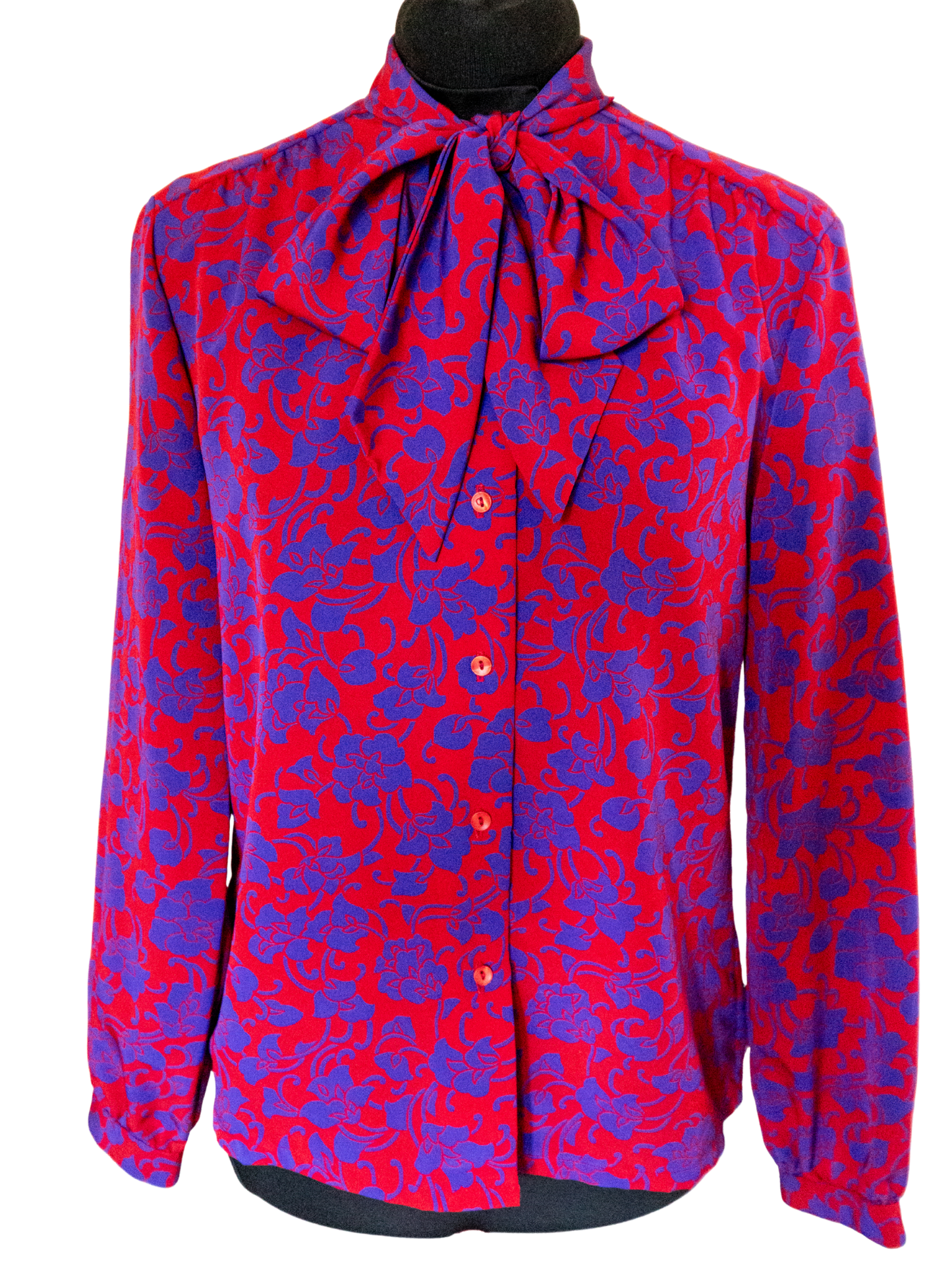 Flower Power Move: 1970s Pendleton Floral Blouse