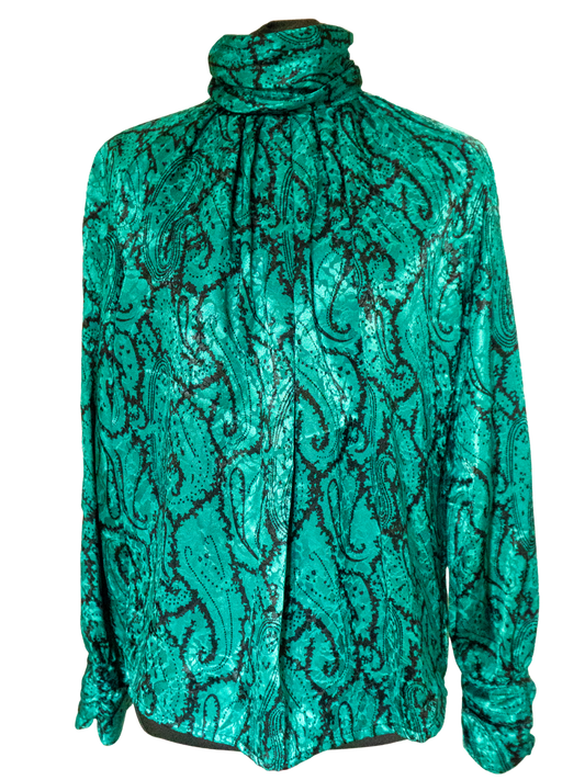 Paisley Power: Disco Snake Charmer Blouse