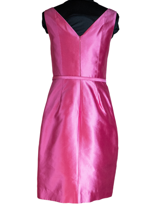 Lets Go Barbie: Satin Sheath Dress