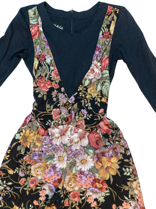 Practical Magic: 90s Floral Jumpsuit