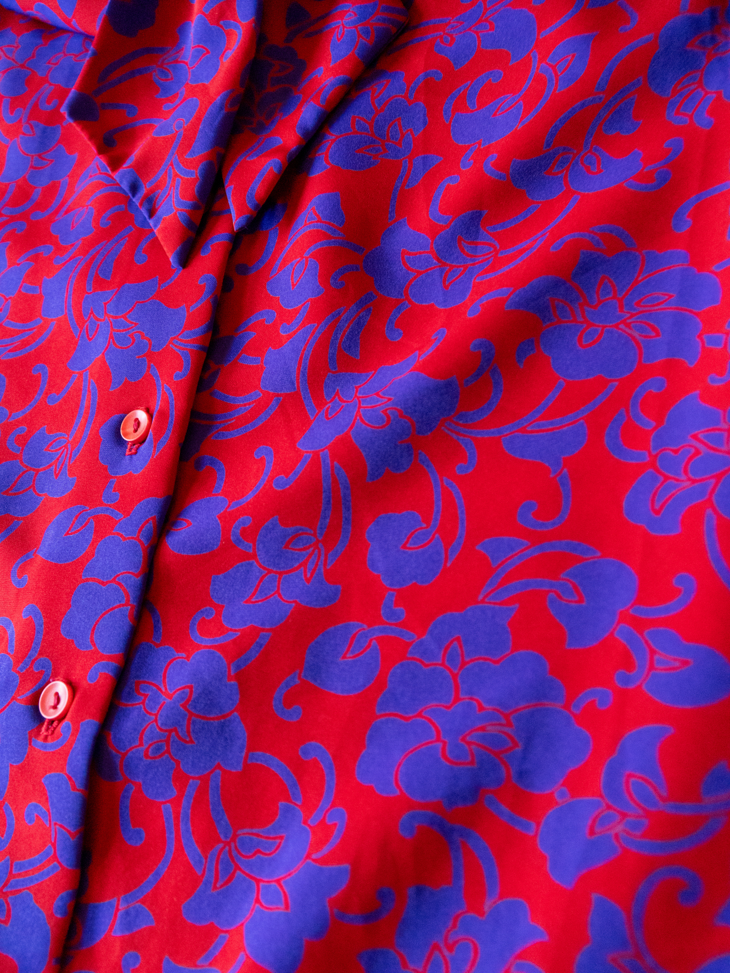 Flower Power Move: 1970s Pendleton Floral Blouse