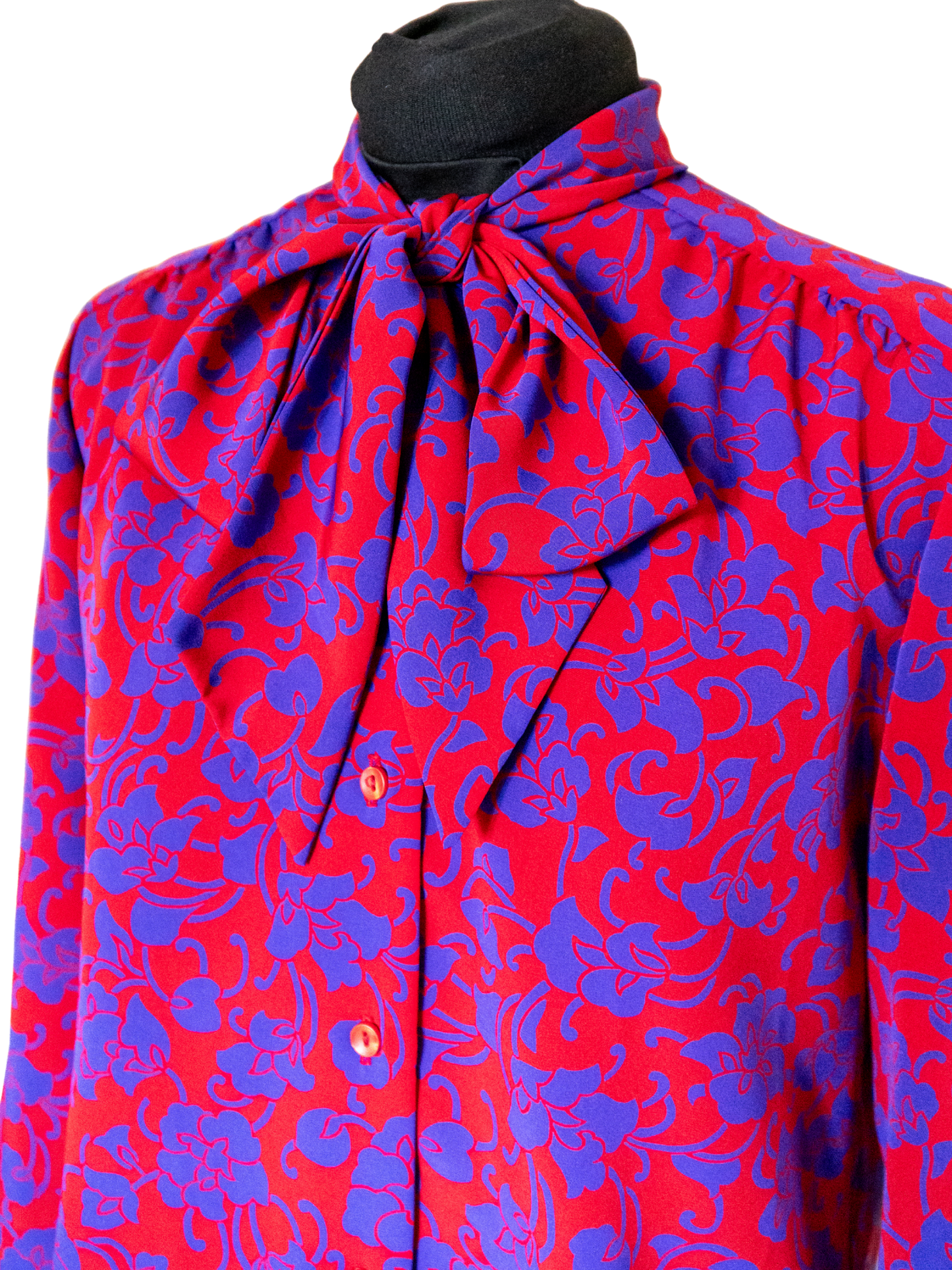 Flower Power Move: 1970s Pendleton Floral Blouse