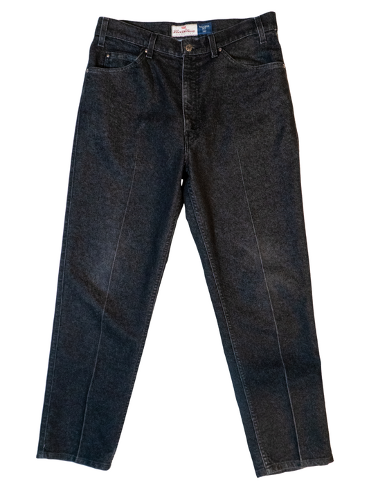 Silver Fade: Levi’s SilverTab 540 Relaxed Black Jeans