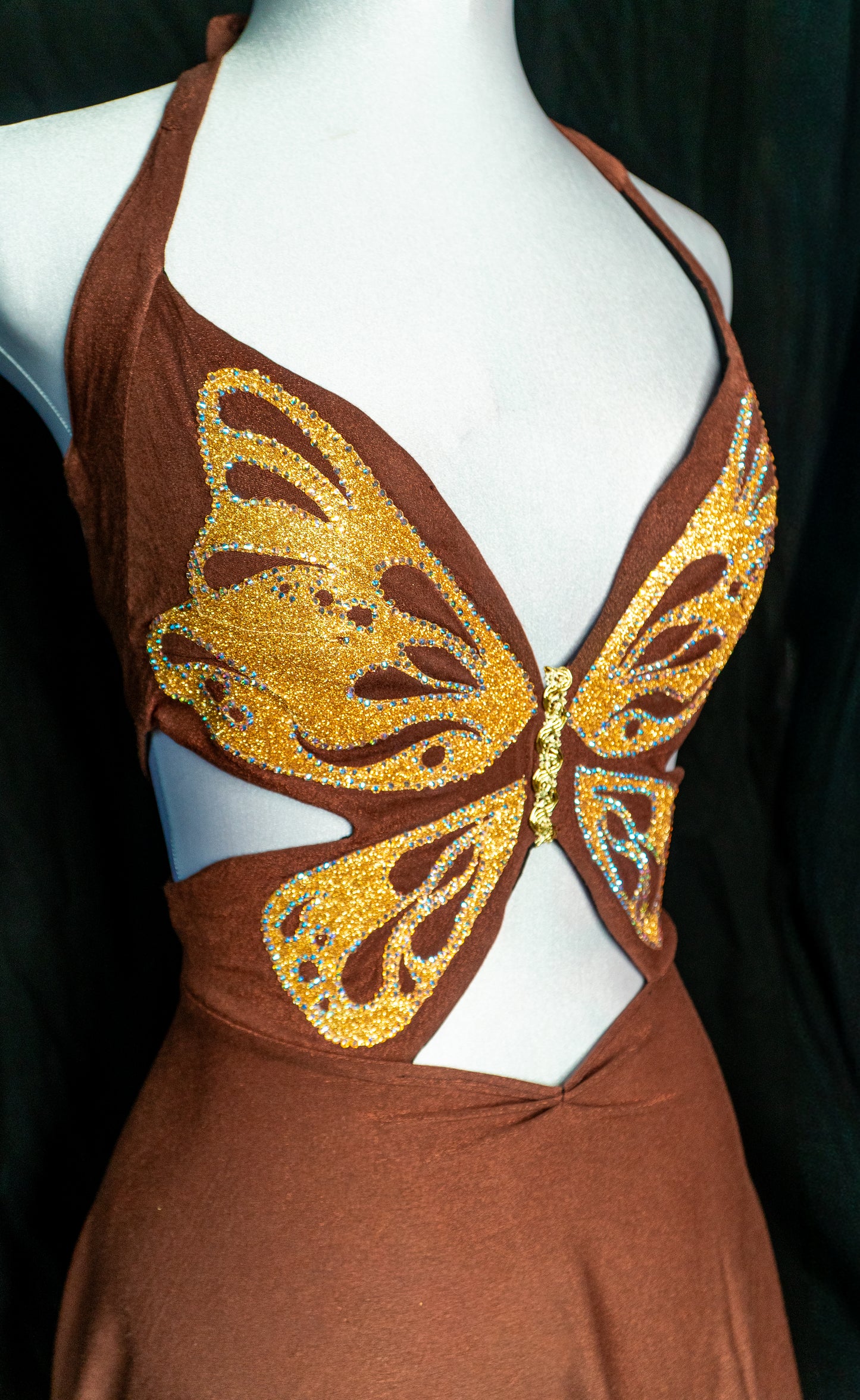 Fly Girl Butterfly Cut-Out Mini Dress