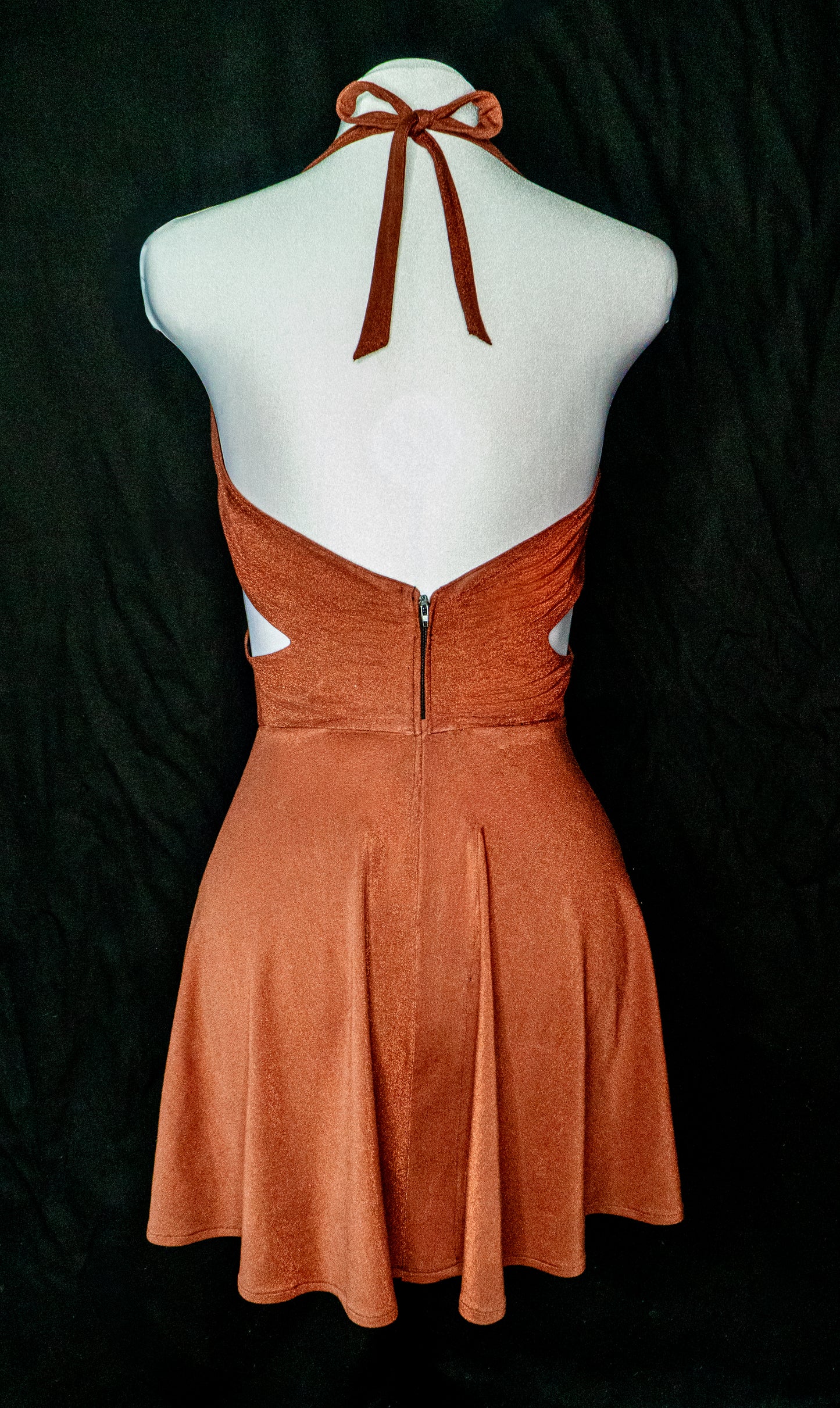 Fly Girl Butterfly Cut-Out Mini Dress