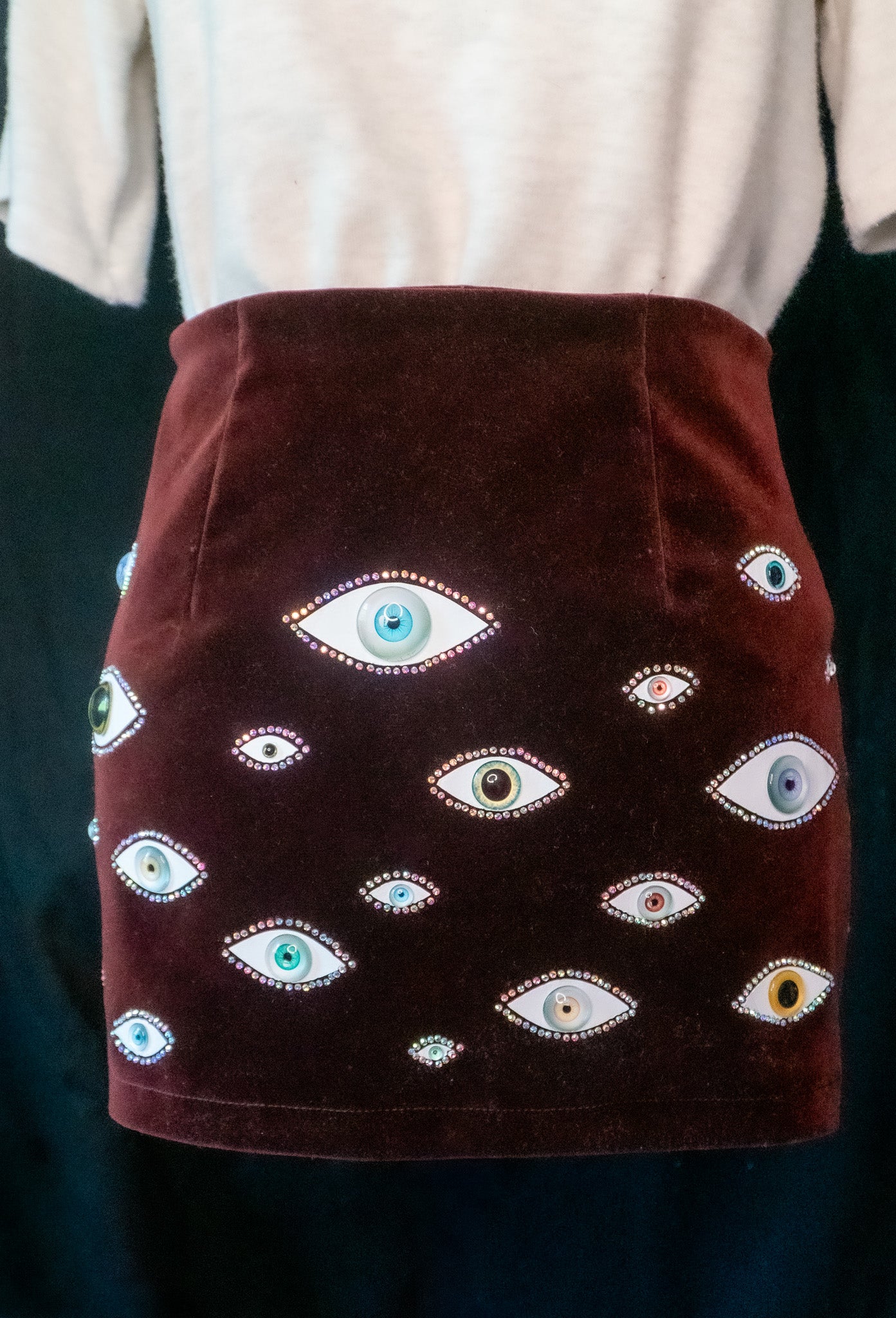 All-Seeing Mini Skirt