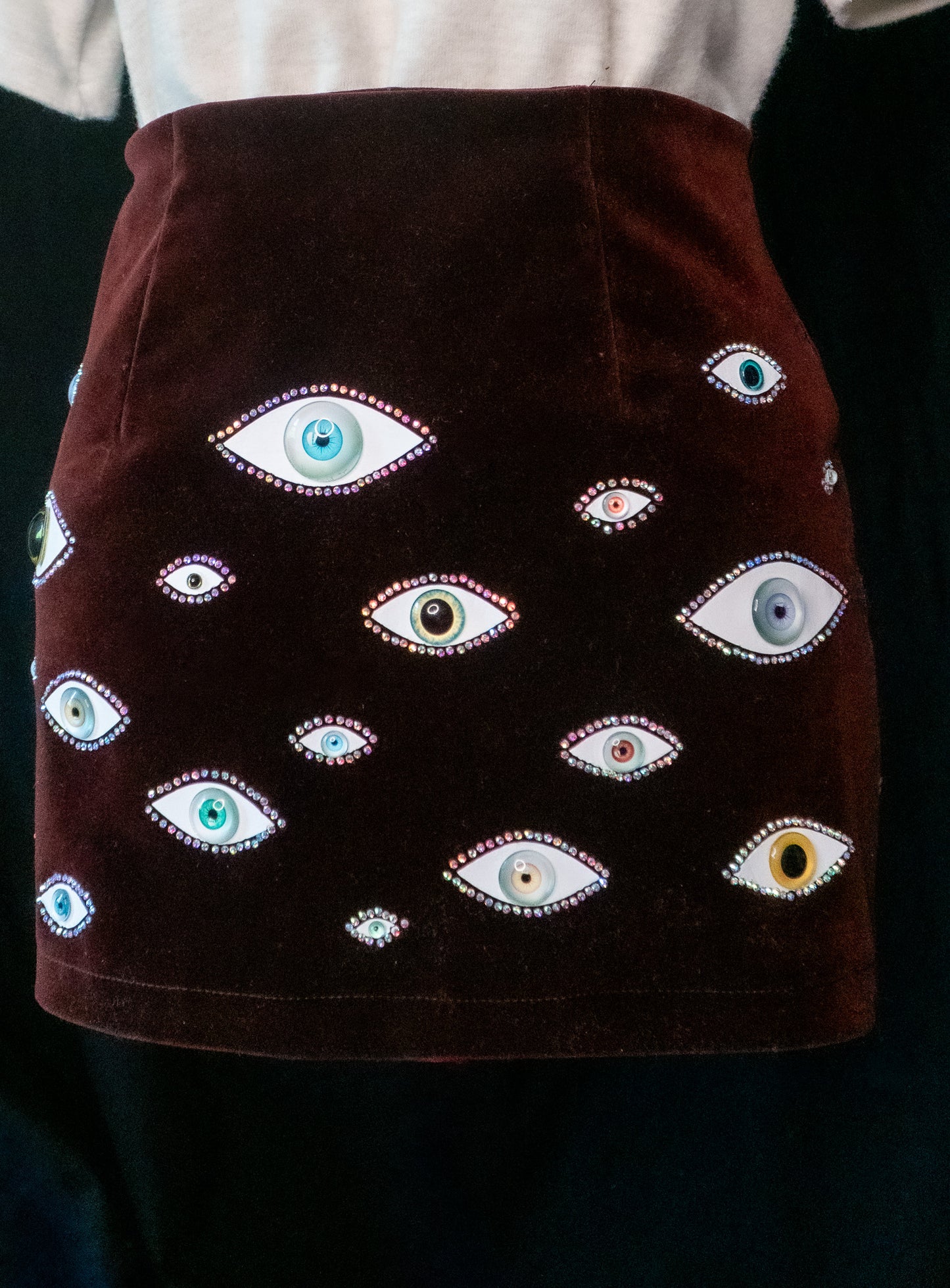 All-Seeing Mini Skirt