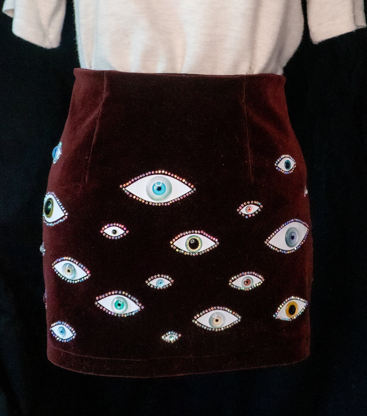 All-Seeing Mini Skirt