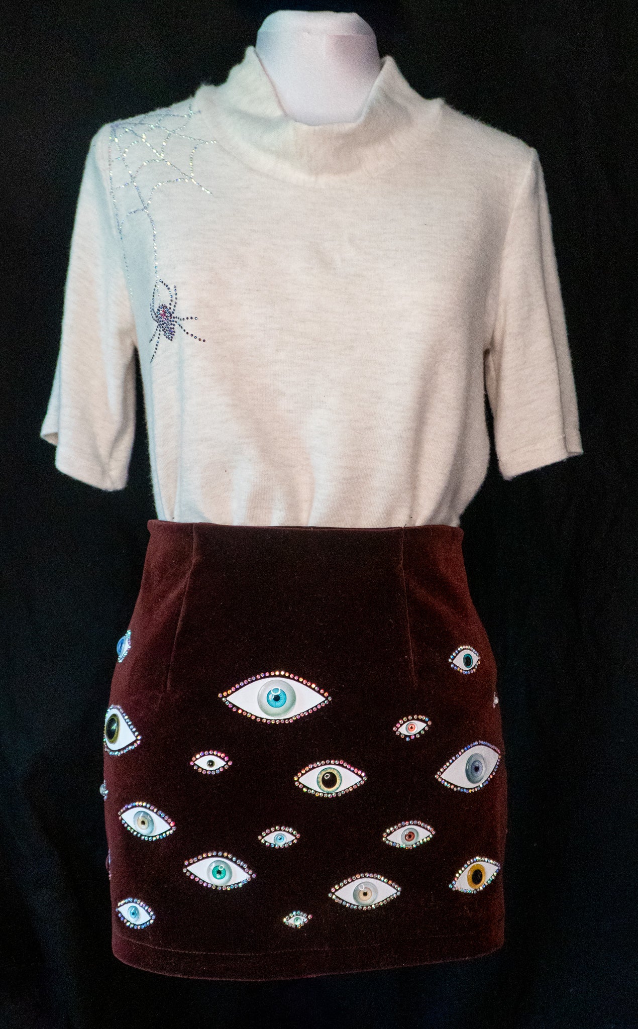 All-Seeing Mini Skirt
