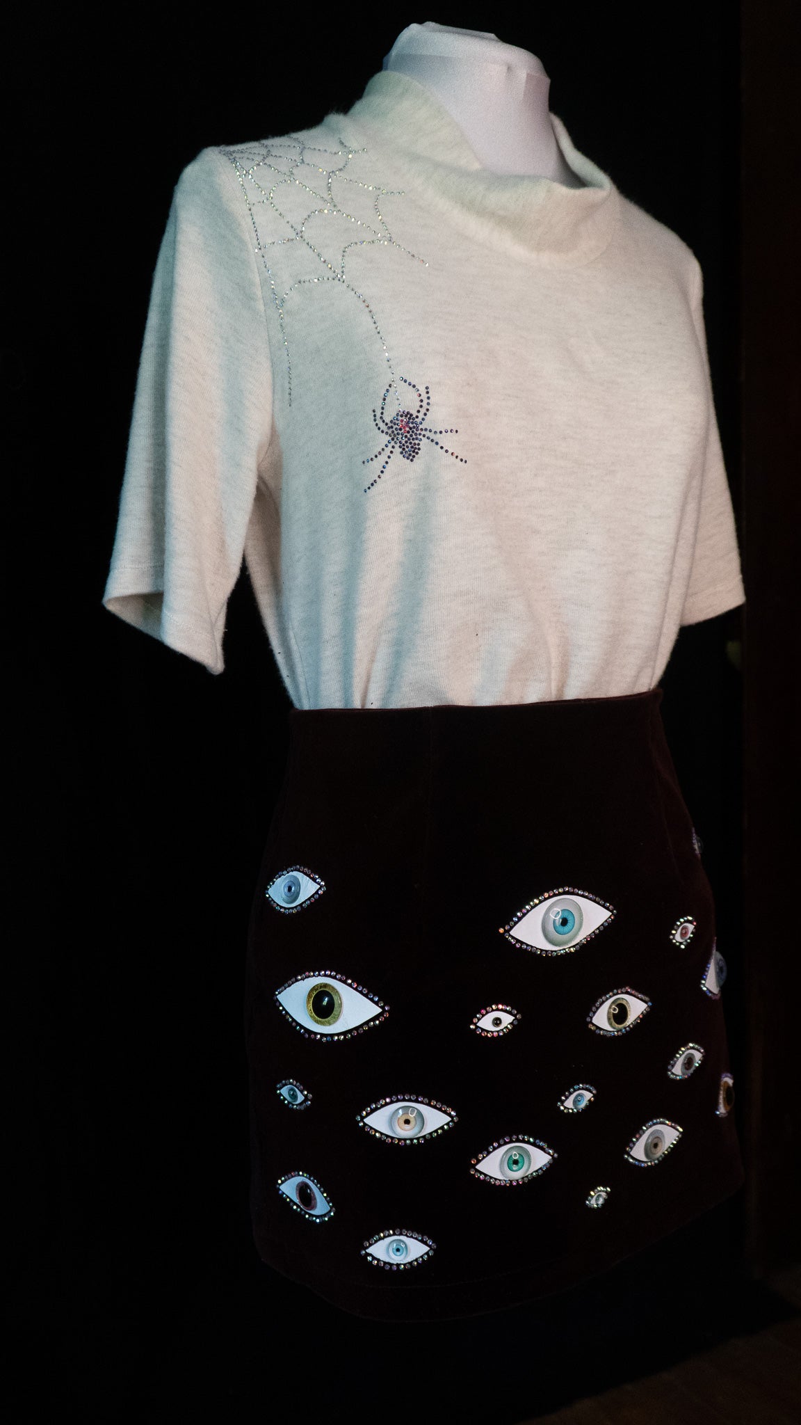 All-Seeing Mini Skirt