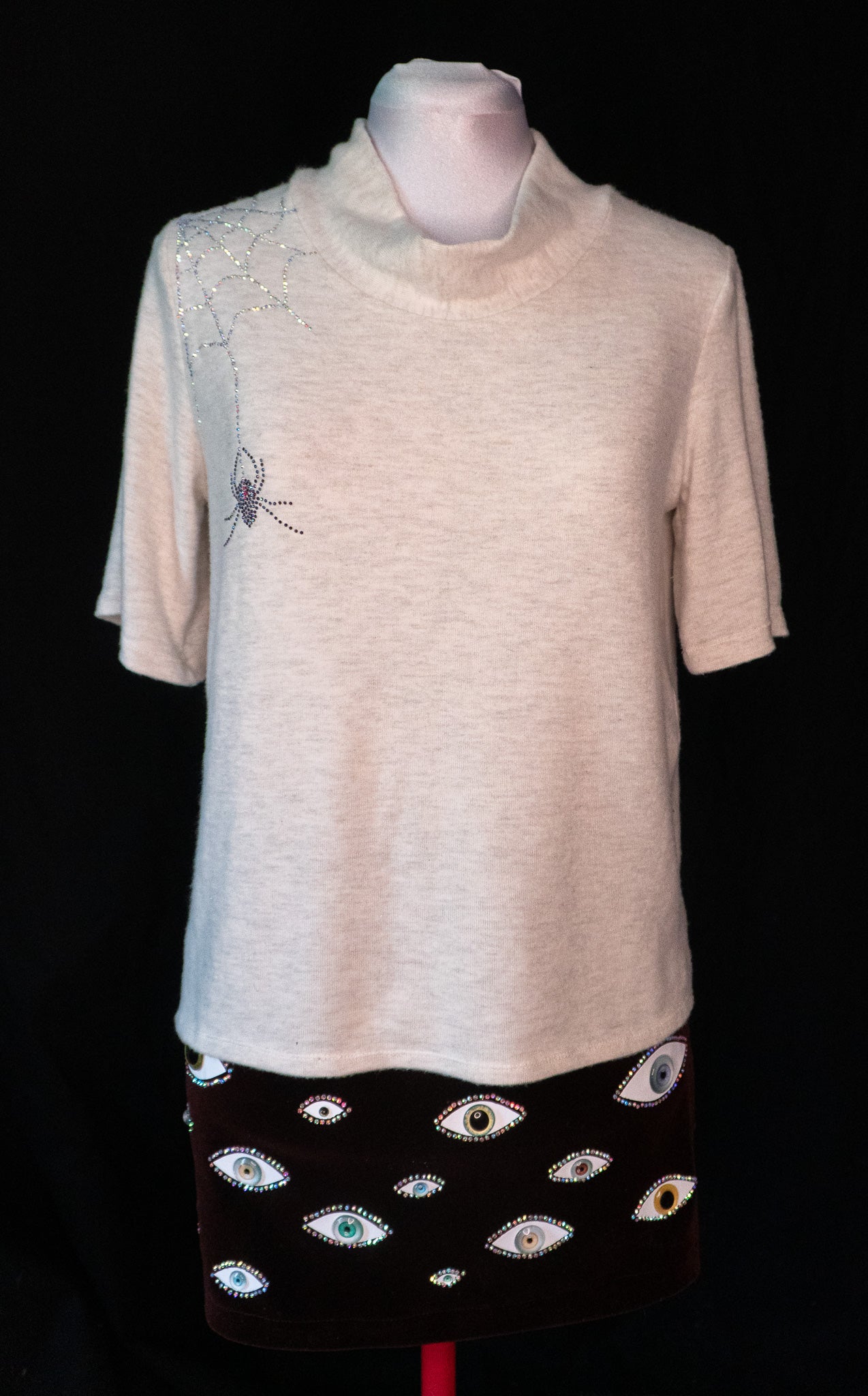 All-Seeing Mini Skirt