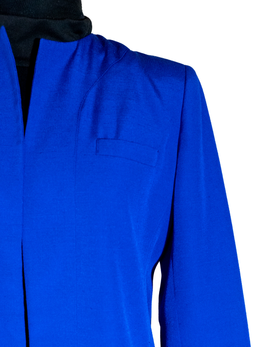 Cobalt Queen: Vintage Kay Warner Skirt Suit