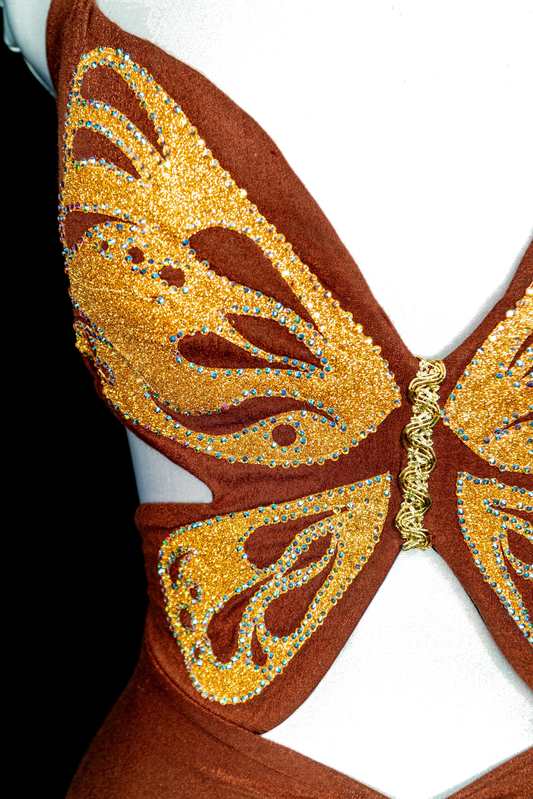 Fly Girl Butterfly Cut-Out Mini Dress