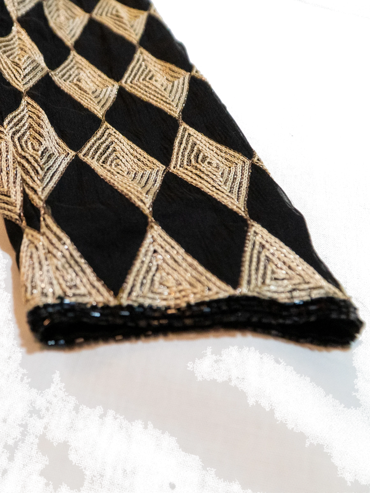 Harlequin: Laurence Kazar Beaded Silk Jacket
