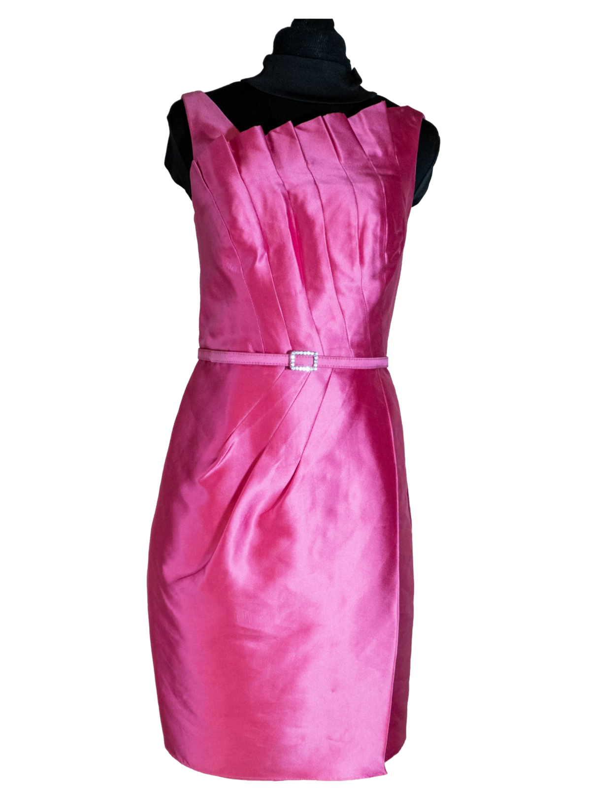 Lets Go Barbie: Satin Cocktail Dress