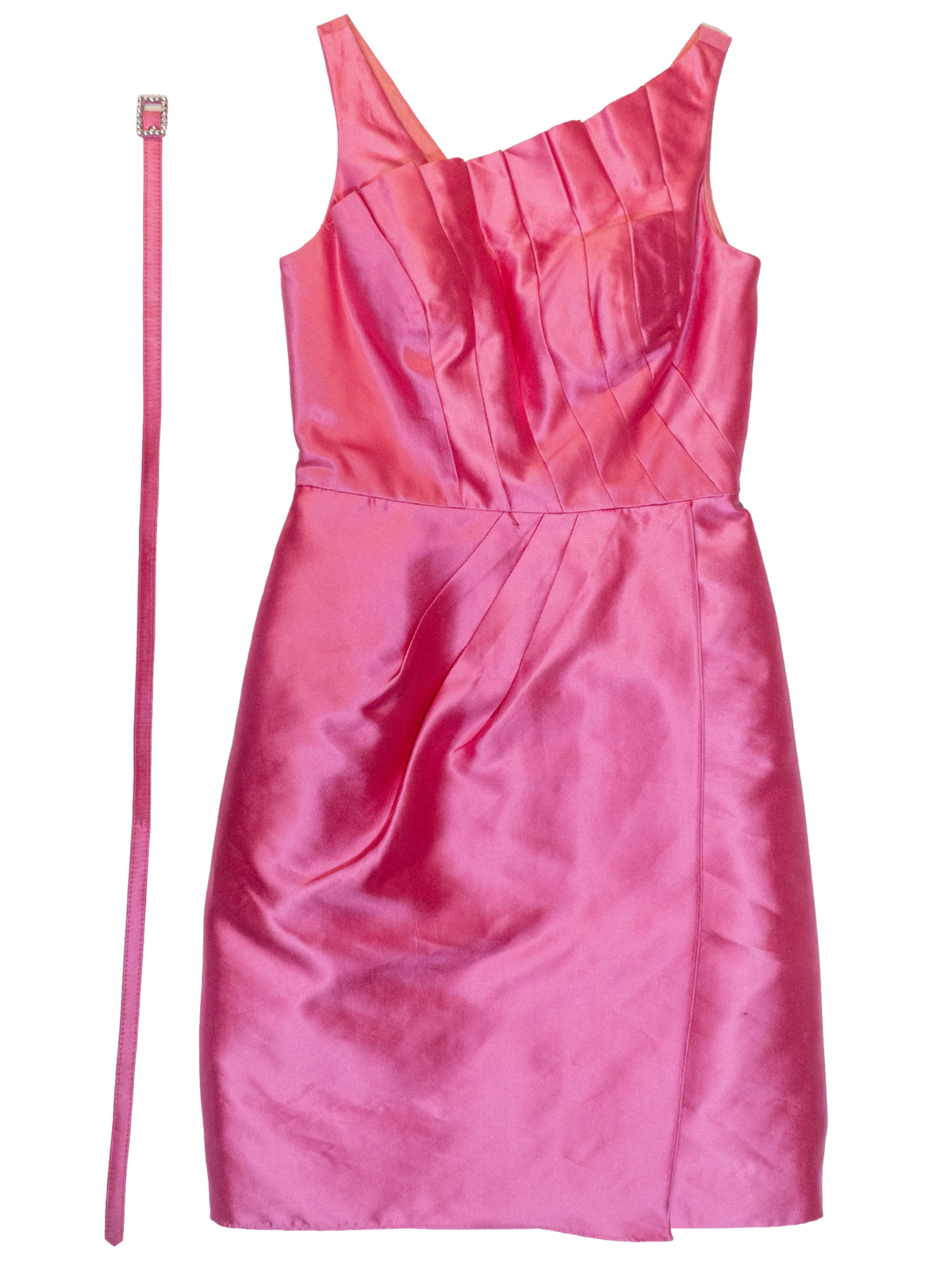 Lets Go Barbie: Satin Cocktail Dress