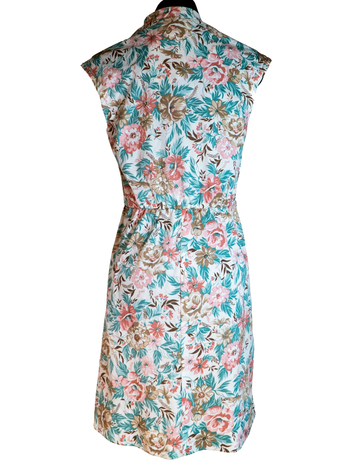 Painted Meadow: Sleeveless Floral Dress by Amy Deb