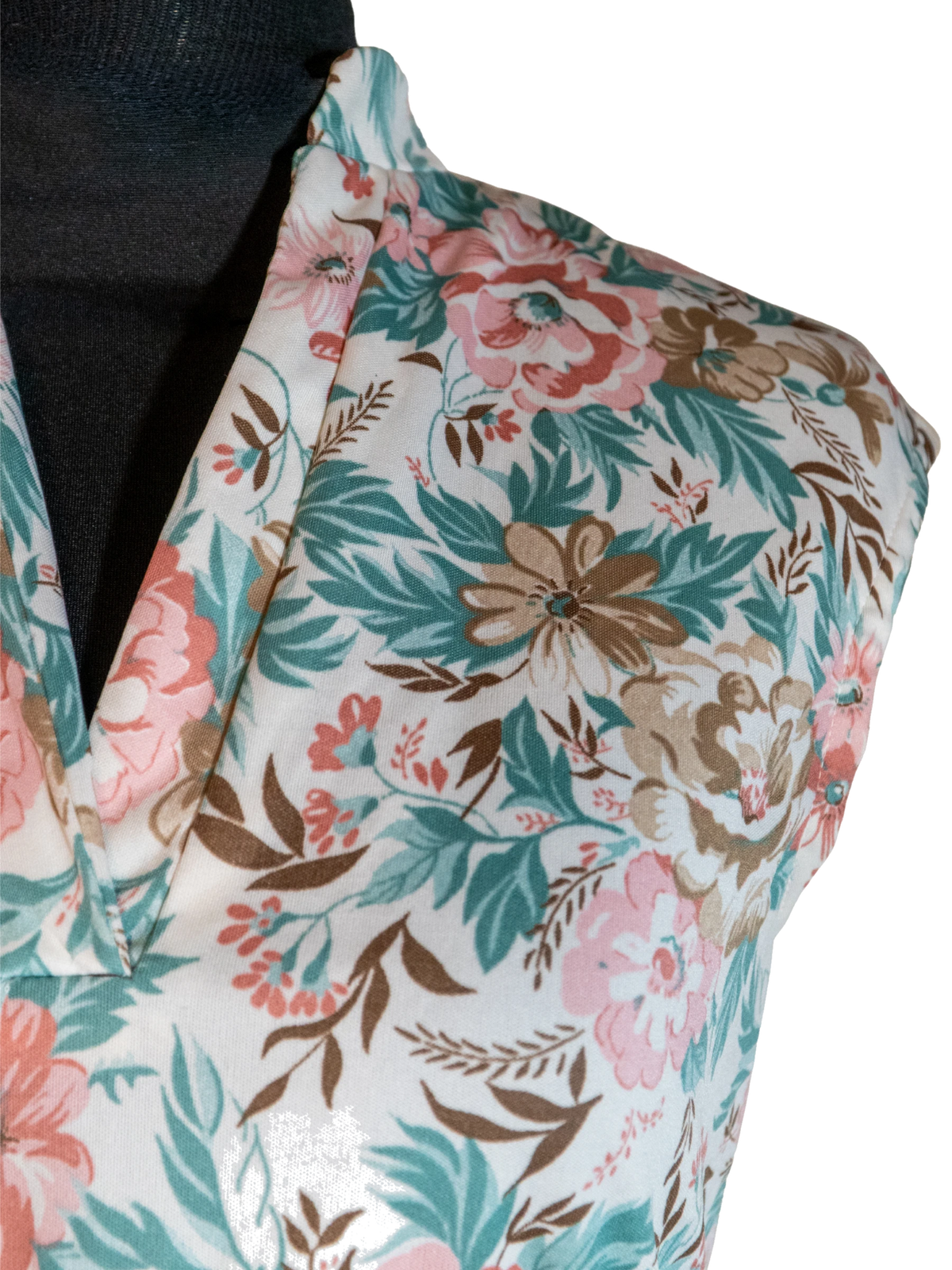 Painted Meadow: Sleeveless Floral Dress by Amy Deb