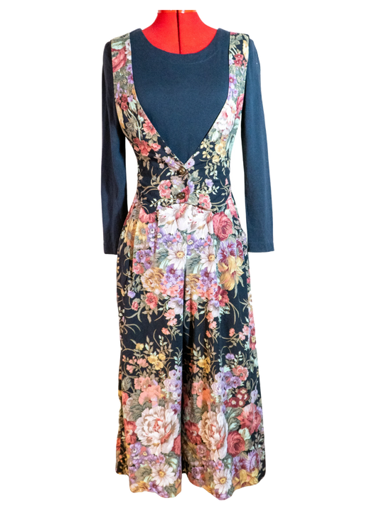 Practical Magic: 90s Floral Jumpsuit