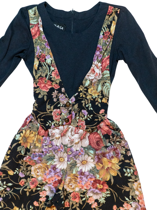 Practical Magic: 90s Floral Jumpsuit