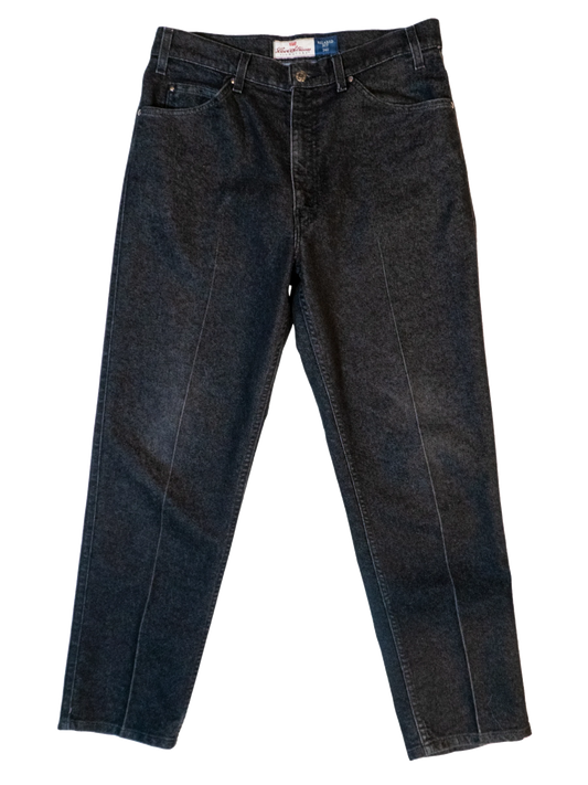 Silver Fade: Levi’s SilverTab 540 Relaxed Black Jeans